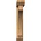 Ekena Millwork Legacy Slat Rough Sawn Bracket w/ Offset Brace, Western Red Cedar, 6"W x 30"D x 34"H BKT0604X30X34LEC06RWR - alternate 2